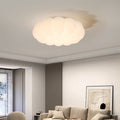 Kids Flower Flush Mount Ceiling Light | Nordic PE Shade LED Bedroom | Lologe