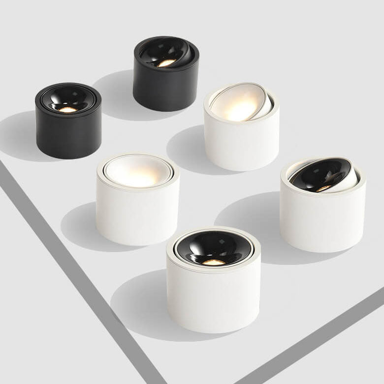 Adjustable LED Flush Mount Spotlight Ceiling Light | Modern Minimalist Lighting | Lologe