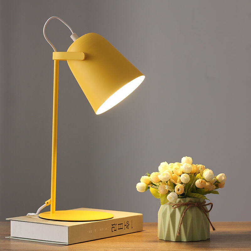 Modern Iron Table Lamp | Bedroom & Living Room | Macaron Design | Lologe