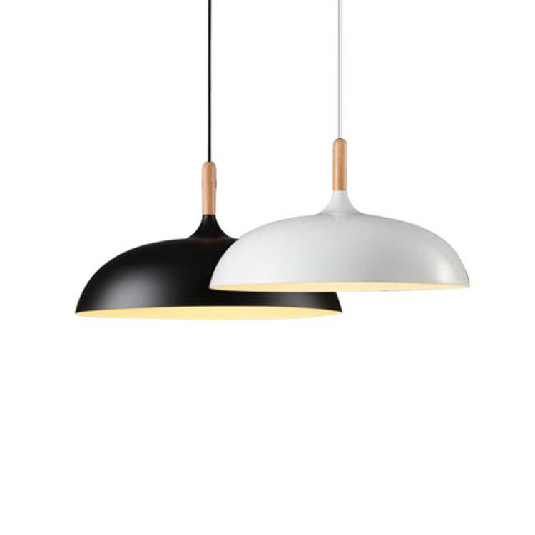 Modern Dome Pendant Light | Warm Minimalist Ambience | Lologe