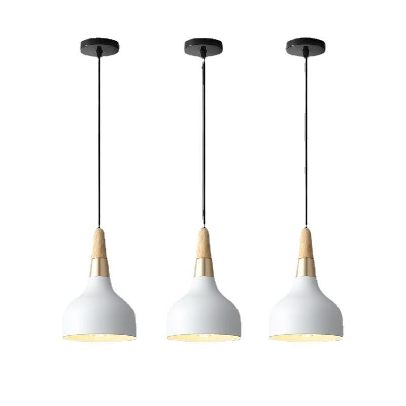 Modern Macaron Disc Pendant Light | Dining Room Iron Shade | Lologe