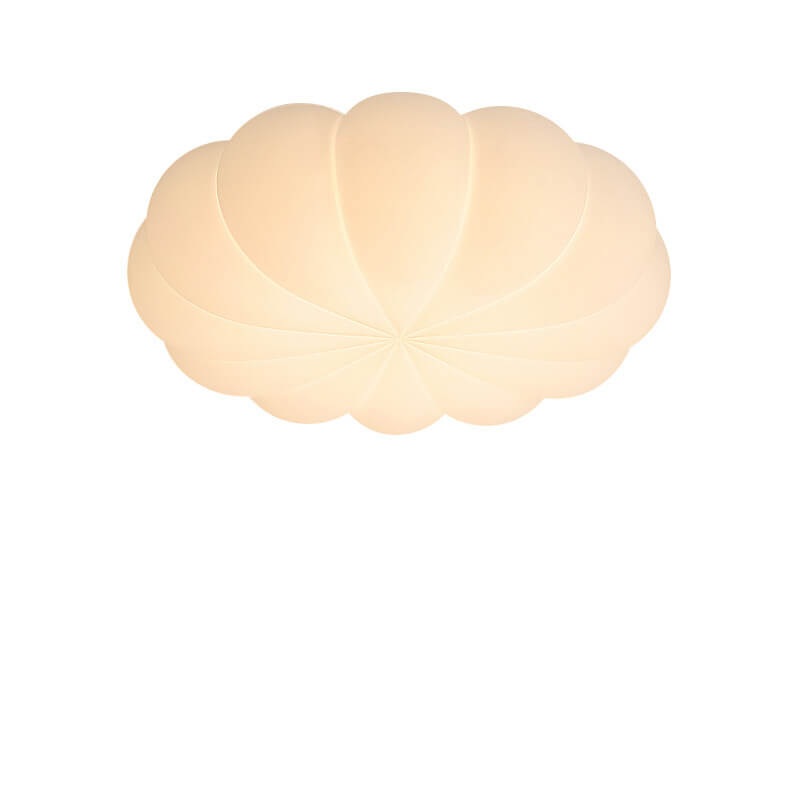 Kids Flower Flush Mount Ceiling Light | Nordic PE Shade LED Bedroom | Lologe