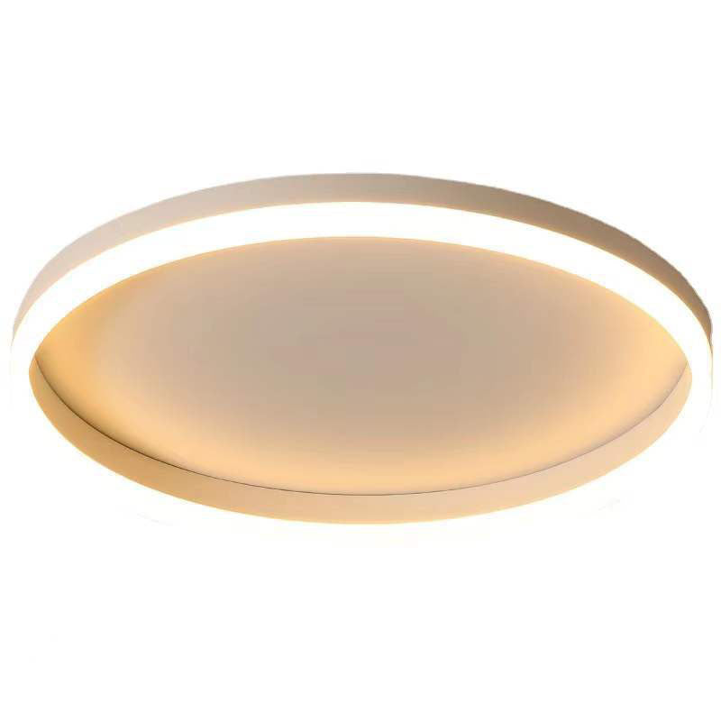 Nordic LED Flush Mount Ceiling Light | Circle Ring | Iron Acrylic | Minimalist Modern | Lologe