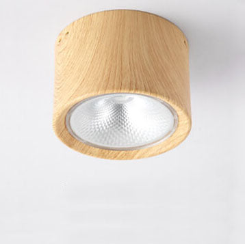 Nordic LED Flush Mount Ceiling Light | Cylinder Spotlight | Modern Minimalist Indoor | Lologe