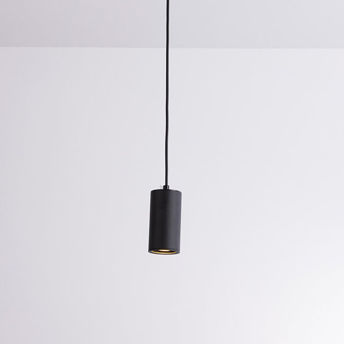 Pendant Light Dining Room | Iron Minimalist Column Design Black Gold Finish | Lologe
