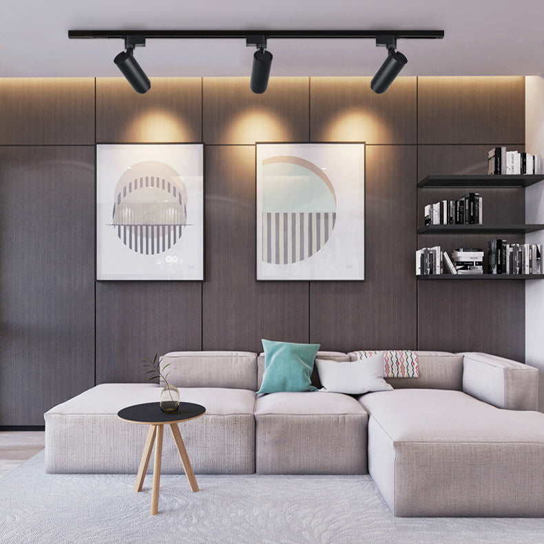 Modern LED Flush Mount Ceiling Light | Adjustable Dimmable Tubular Spotlights | Living Room | Lologe