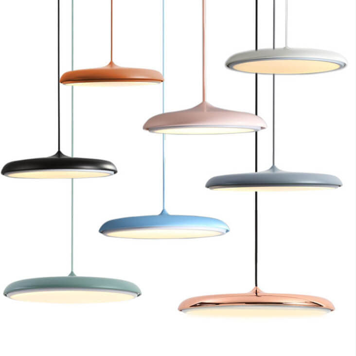 Nordic LED Pendant Light | Dining Room Metal Macaron Style | Lologe