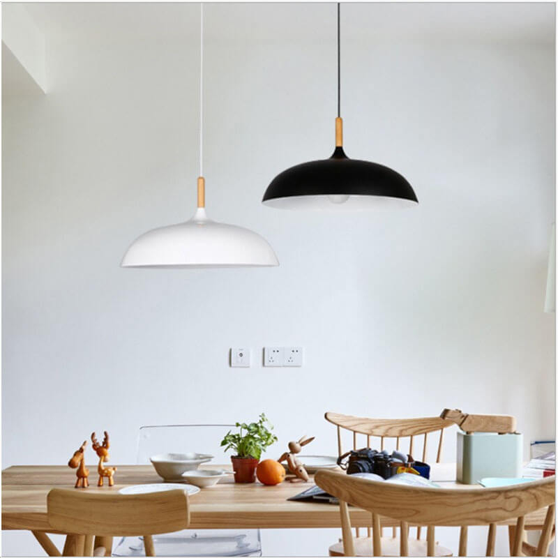 Modern Dome Pendant Light | Warm Minimalist Ambience | Lologe