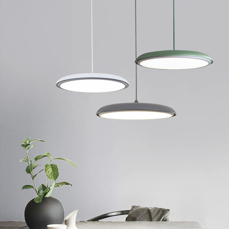 Nordic LED Pendant Light | Dining Room Metal Macaron Style | Lologe