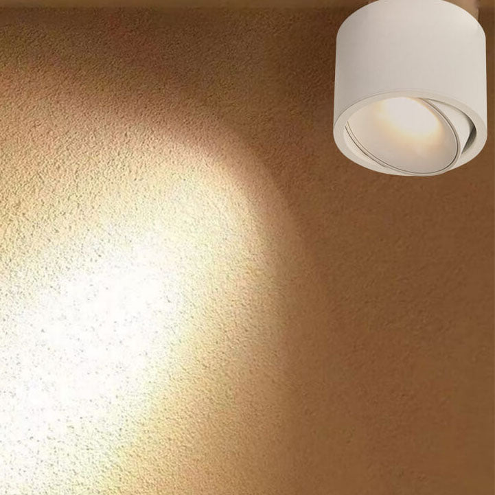 Adjustable LED Flush Mount Spotlight Ceiling Light | Modern Minimalist Lighting | Lologe