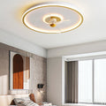 LED Ceiling Fan Light | Minimalist Acrylic Round | Flush Mount | Lologe