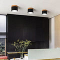 Scandinavian LED Flush Mount Ceiling Light | Solid Wood | 3-Colour | Modern Nordic | Lologe