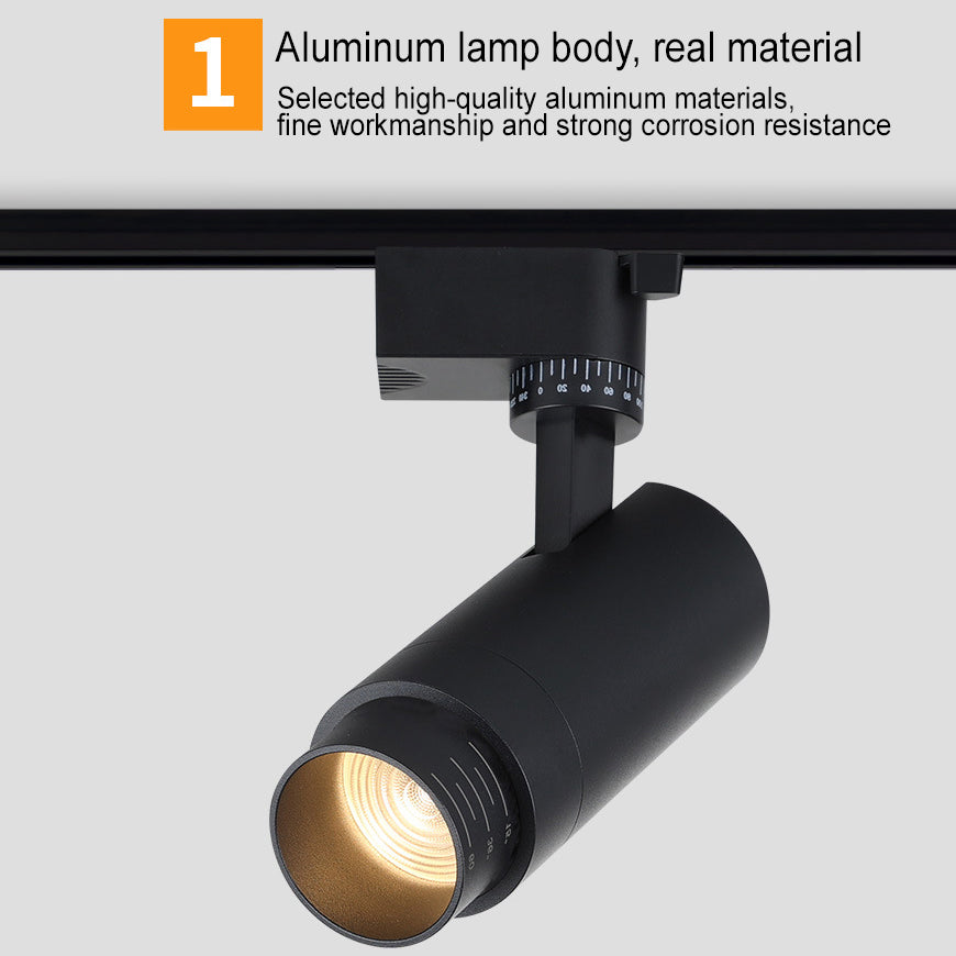 Modern LED Flush Mount Ceiling Light | Adjustable Dimmable Tubular Spotlights | Living Room | Lologe