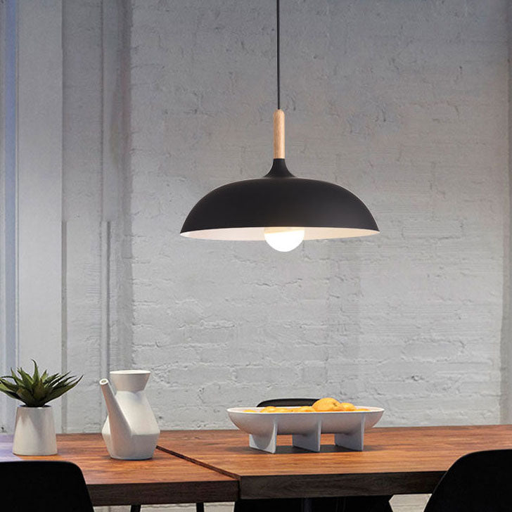 Modern Dome Pendant Light | Warm Minimalist Ambience | Lologe