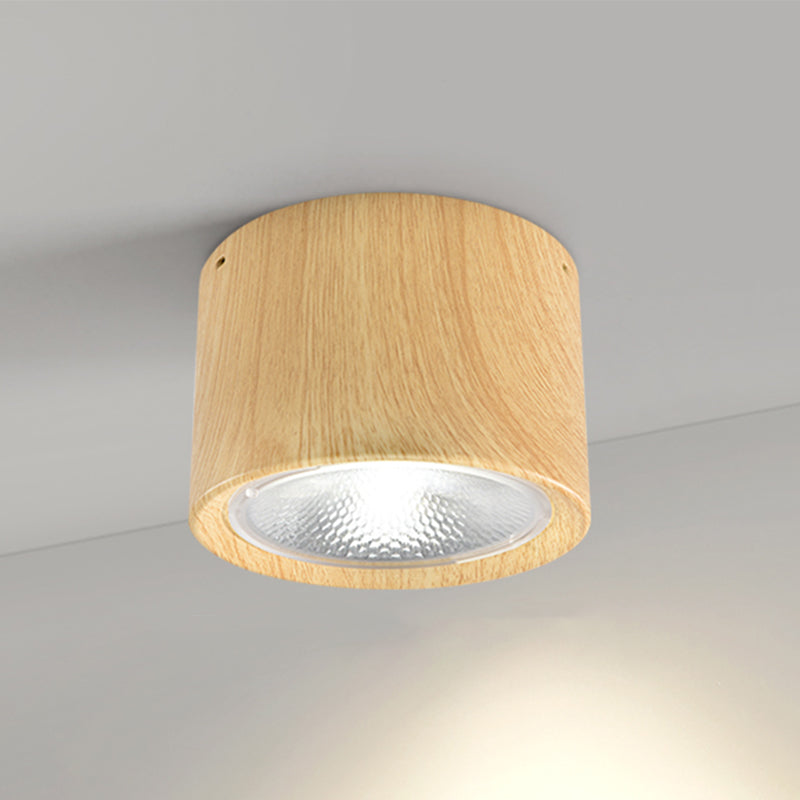 Nordic LED Flush Mount Ceiling Light | Cylinder Spotlight | Modern Minimalist Indoor | Lologe