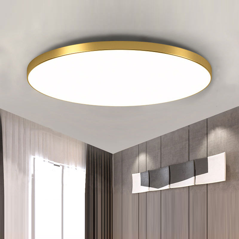 Contemporary LED Ceiling Light | Living Room Bedroom | Flush Mount | Minimalist | 3000K | Lologe