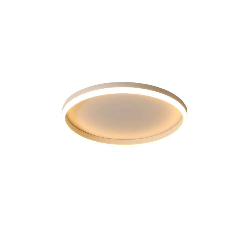 Nordic LED Flush Mount Ceiling Light | Circle Ring | Iron Acrylic | Minimalist Modern | Lologe