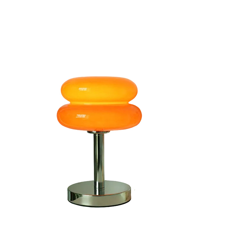 Modern Glass Table Lamp | Bedroom Living Room | Colourful Tart Design | 1-Light | For Home | Lologe
