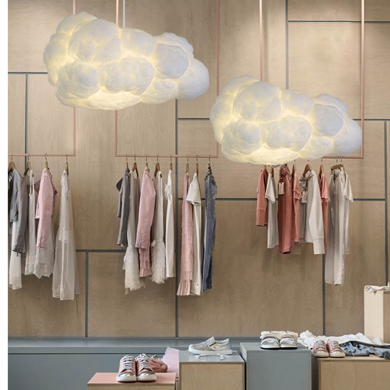 LED Pendant Light | Modern Cloud Design Hanging Ceiling Fixture | Lologe