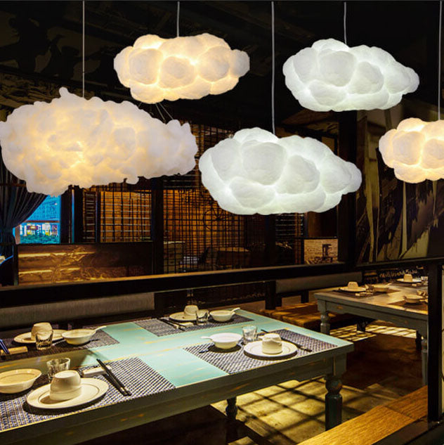 LED Pendant Light | Modern Cloud Design Hanging Ceiling Fixture | Lologe