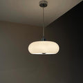 Glass Dome Pendant Light | Dining Room White Orange Glass Vintage Design | Lologe