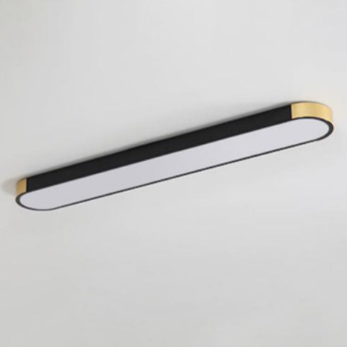 Modern LED Flush Mount Ceiling Light | Rectangular Ring | Minimalist | Indoor Lighting | Lologe