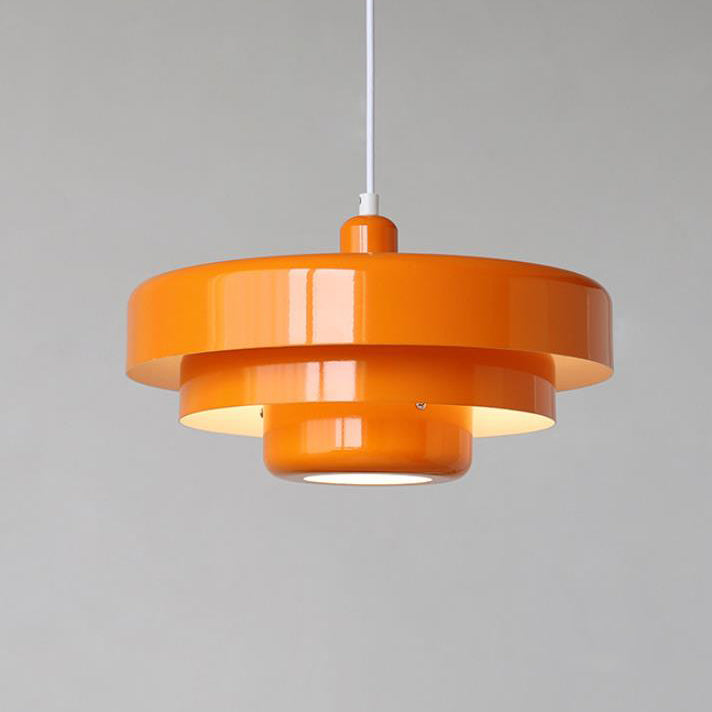 Nordic Metal Pendant Light | Dining Room Multi-Layered Round Shade | Lologe