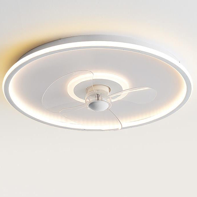 LED Ceiling Fan Light | Minimalist Acrylic Round | Flush Mount | Lologe
