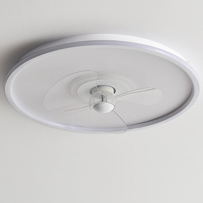 LED Ceiling Fan Light | Minimalist Acrylic Round | Flush Mount | Lologe