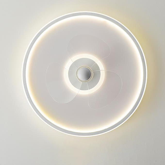 LED Ceiling Fan Light | Minimalist Acrylic Round | Flush Mount | Lologe