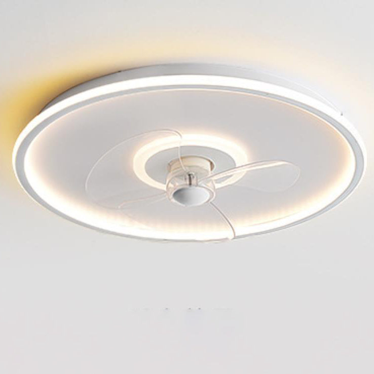 LED Ceiling Fan Light | Minimalist Acrylic Round | Flush Mount | Lologe