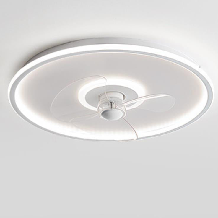 LED Ceiling Fan Light | Minimalist Acrylic Round | Flush Mount | Lologe