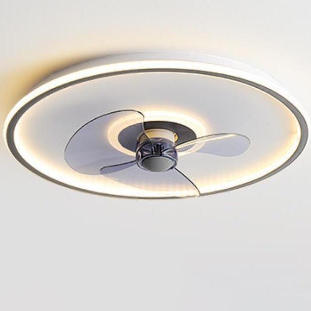 LED Ceiling Fan Light | Minimalist Acrylic Round | Flush Mount | Lologe