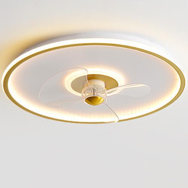 LED Ceiling Fan Light | Minimalist Acrylic Round | Flush Mount | Lologe