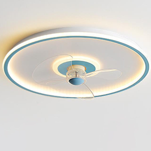 LED Ceiling Fan Light | Minimalist Acrylic Round | Flush Mount | Lologe