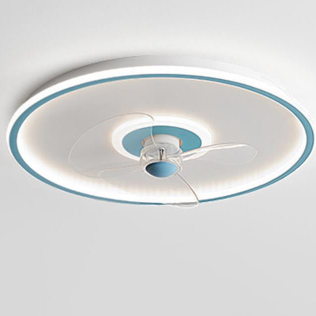 LED Ceiling Fan Light | Minimalist Acrylic Round | Flush Mount | Lologe