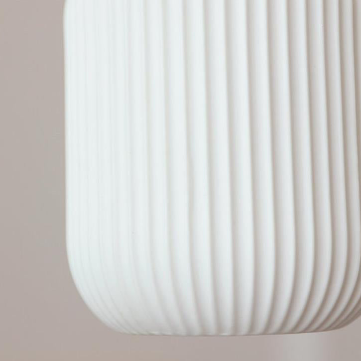 Japanese Ceramic Dome Pendant Light | Soft Kitchen Ambience | Lologe