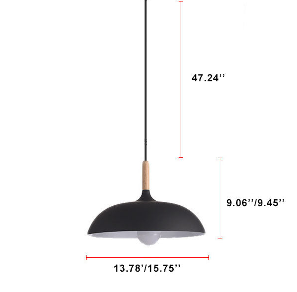 Modern Dome Pendant Light | Warm Minimalist Ambience | Lologe