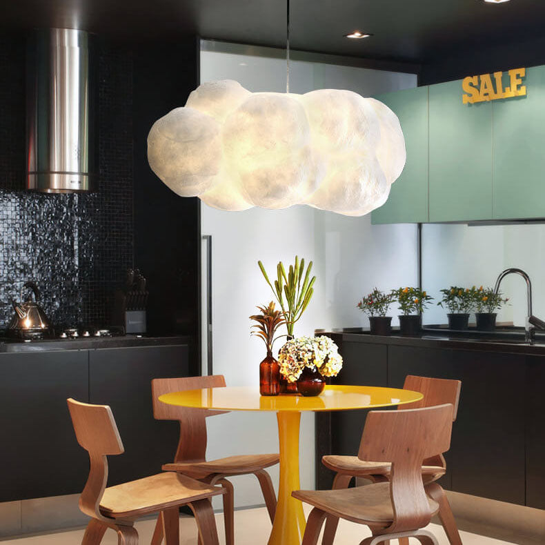 LED Pendant Light | Modern Cloud Design Hanging Ceiling Fixture | Lologe