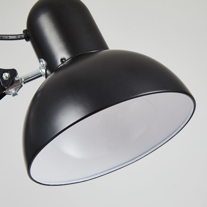 Clip-On Bedroom Table Lamp | Iron & ABS Retractable Long Arm Minimalist | Lologe
