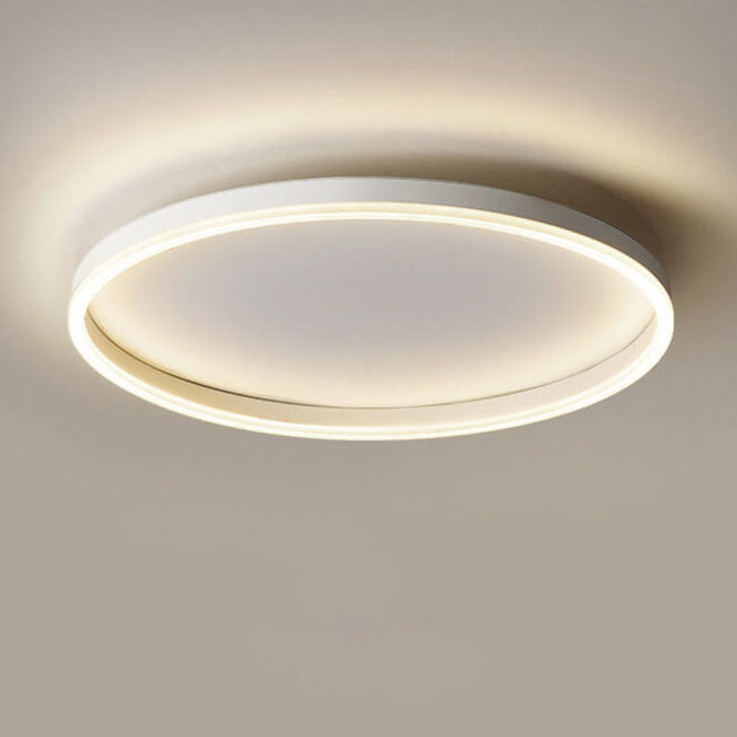 Nordic LED Flush Mount Ceiling Light | Circle Ring | Iron Acrylic | Minimalist Modern | Lologe