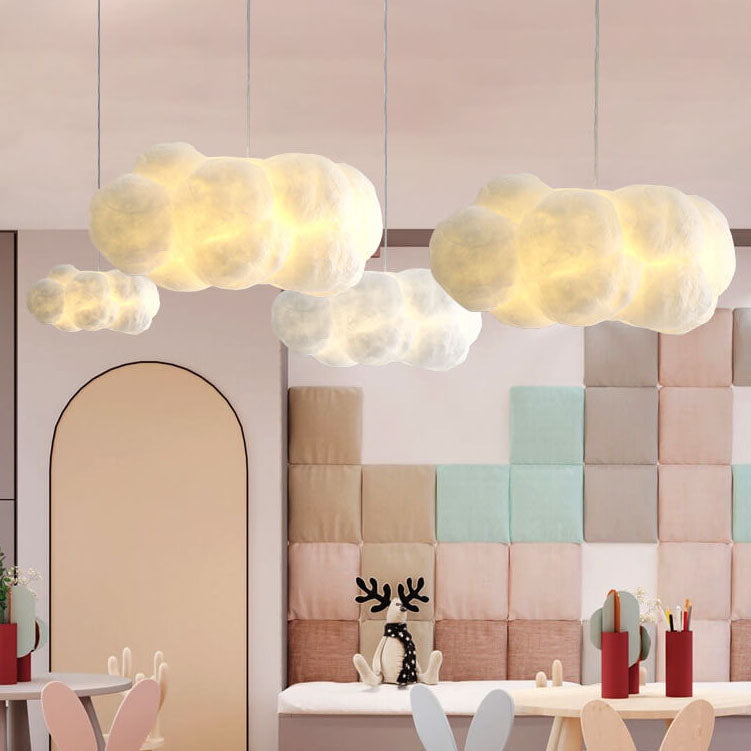 LED Pendant Light | Modern Cloud Design Hanging Ceiling Fixture | Lologe