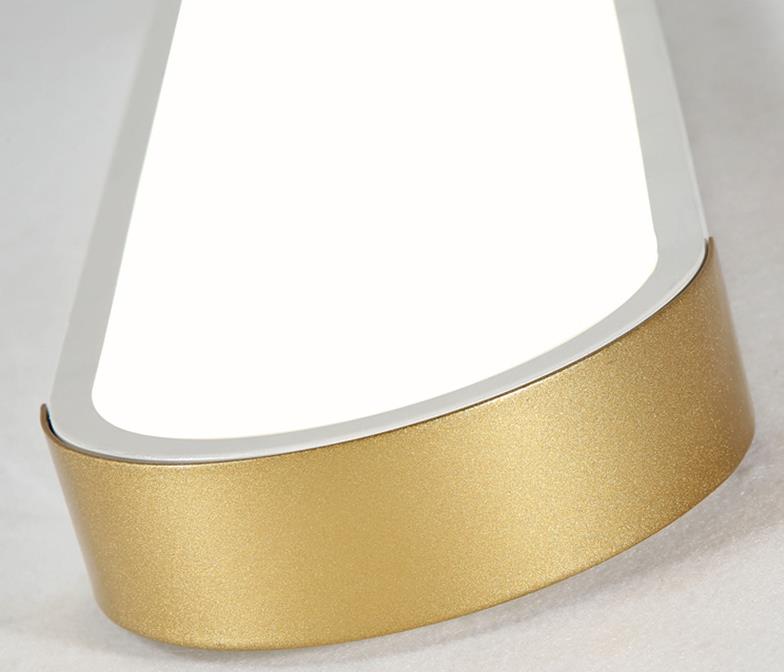 Modern LED Flush Mount Ceiling Light | Rectangular Ring | Minimalist | Indoor Lighting | Lologe