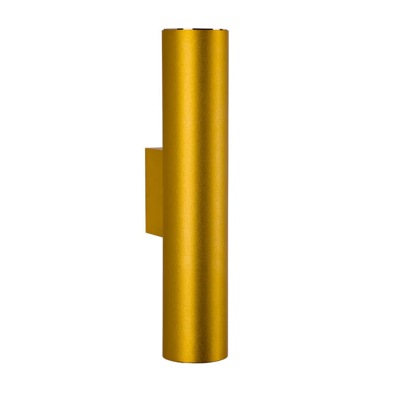2-Light Wall Sconce for Hallway | Aluminum Cylindrical Modern Lighting | Lologe