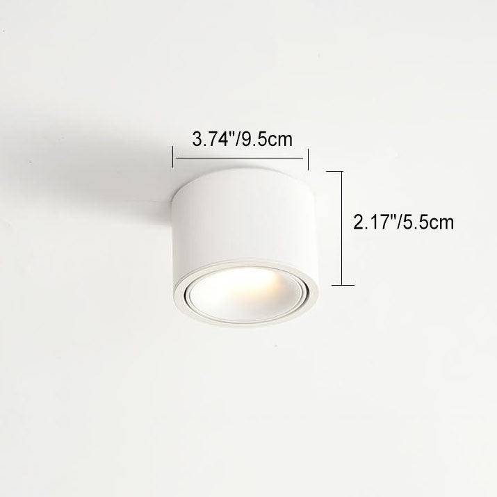 Adjustable LED Flush Mount Spotlight Ceiling Light | Modern Minimalist Lighting | Lologe