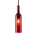 Glass Bottle Pendant Light | Kitchen Island Antique Glass Vintage Style | Lologe