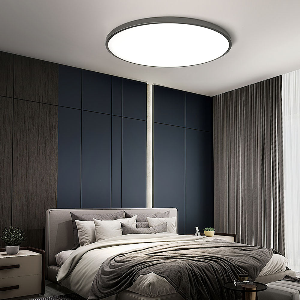 Contemporary LED Ceiling Light | Living Room Bedroom | Flush Mount | Minimalist | 3000K | Lologe