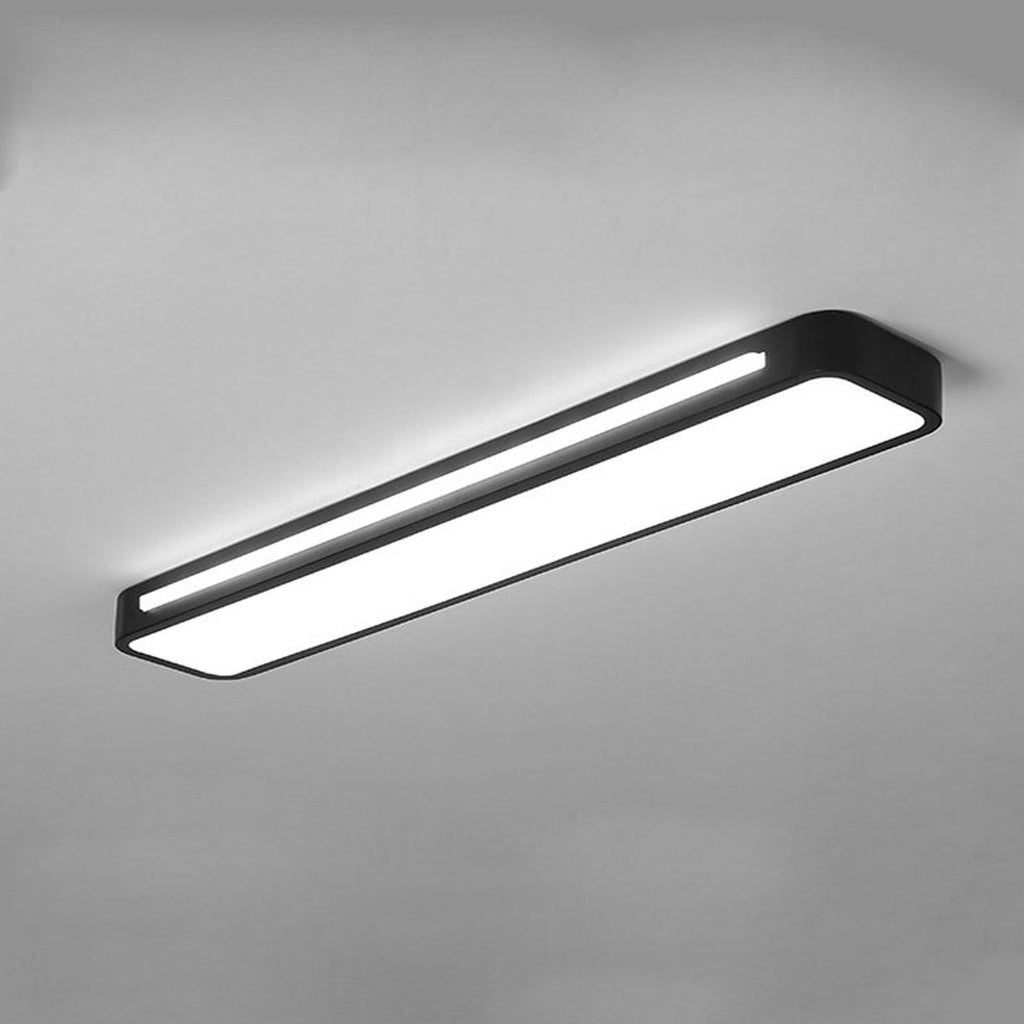 Nordic LED Flush Mount Ceiling Light | Minimalist Long Design | Modern Indoor Lighting | Lologe