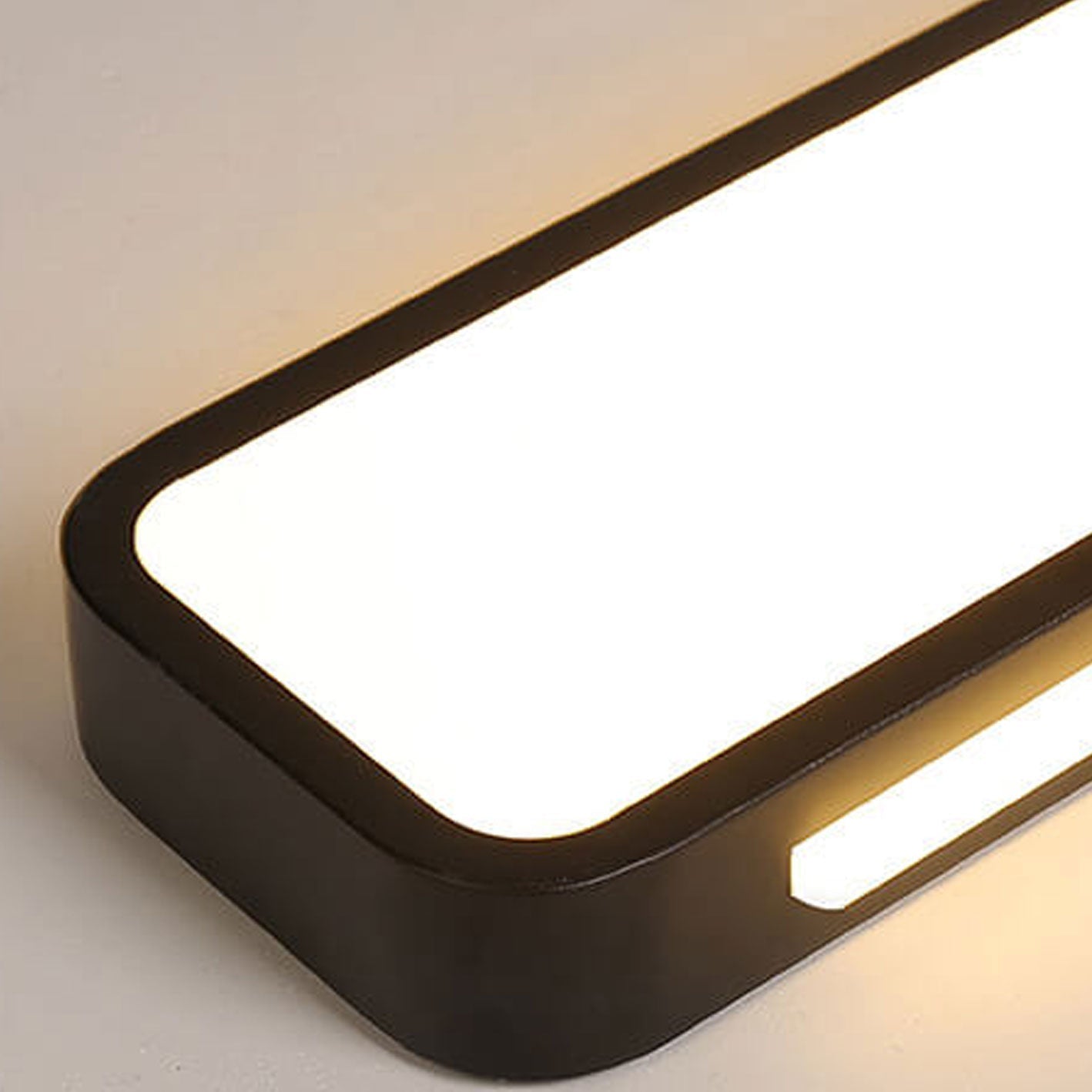 Nordic LED Flush Mount Ceiling Light | Minimalist Long Design | Modern Indoor Lighting | Lologe