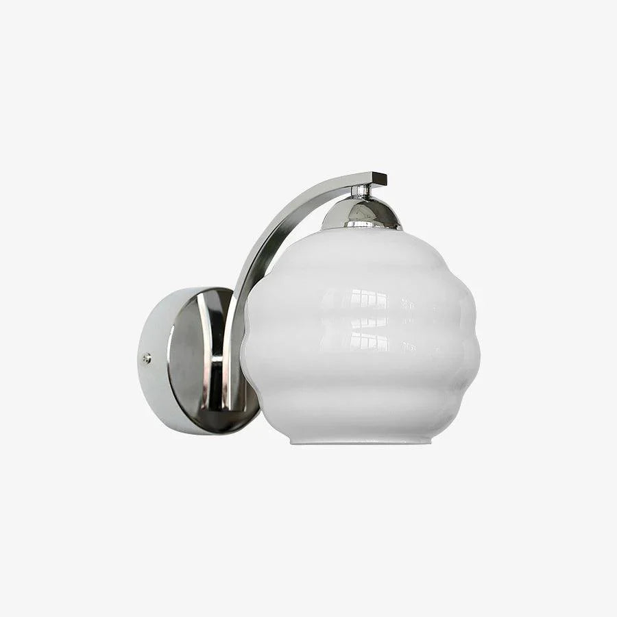 Cream Wall Light | Retro Wall Sconce | Bedroom & Hallway | E27 | Lologe
